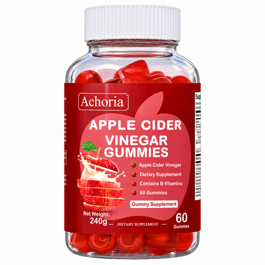 Achoria Apple Cider Vinegar Gummies – 60 Gummies, 240 g